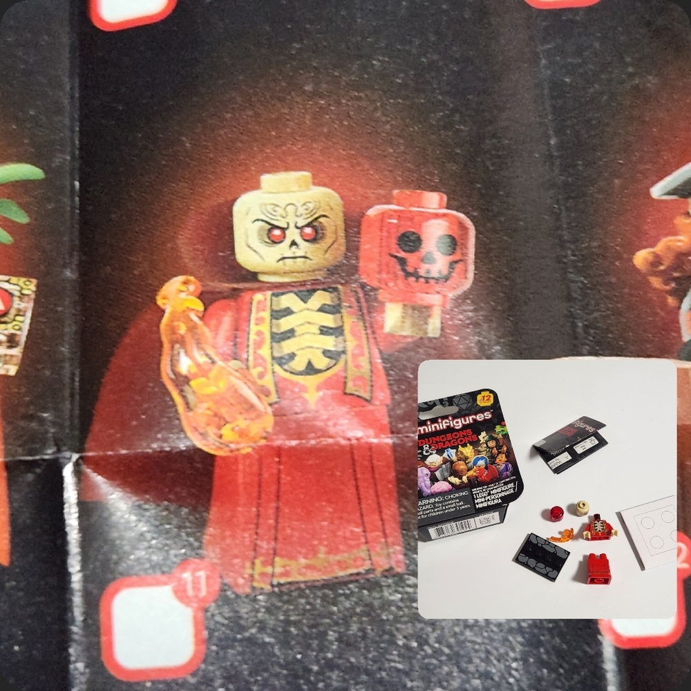 LEGO Szass Tam Minifigure (Dungeons and Dragons)